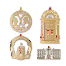 1985-1988 White House Historical Association Christmas Ornaments