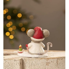 Manny Mouse with Candle