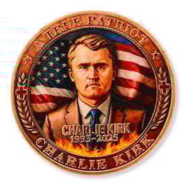 Charlie Kirk Tribute Coin