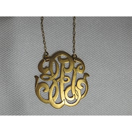 Classic Universal Monogram Necklace