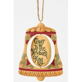Rotating Holy Family Bell Ornament