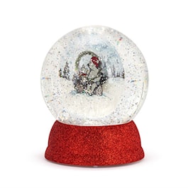 Winnie-the-Pooh Christmas Lit Pooh &amp; Piglet  Snow Globe