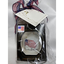 America the Beautiful Flag Ball Gift Wrapped