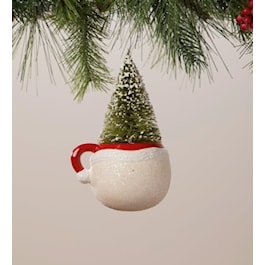 Snowman Mug with Tree Ornament