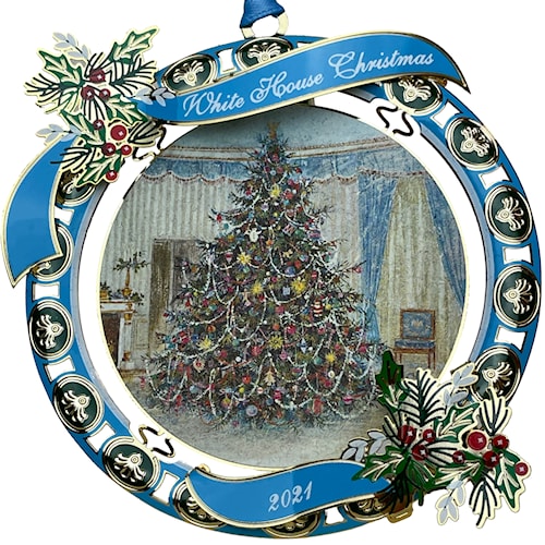 Madison Wisconsin Christmas Ornament 2022 Historical Society 2021 Official White House Historical Association Johnson Christmas Ornament