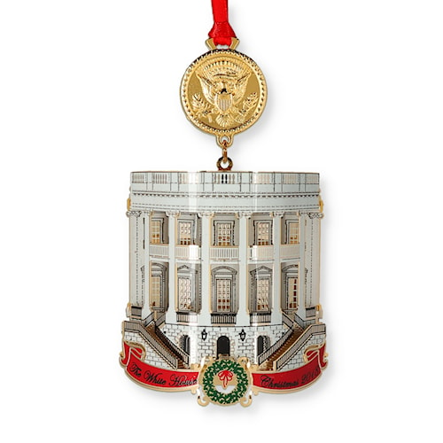 Official 2022 White House Christmas Ornament and Stand, Set – White House  Historical Association