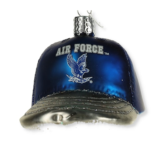 thumbnail image 2 of Trade Winds USAF Air Force Emblem Shadow Feathers Cap - Royal Blue Adjustable 2 of 3
