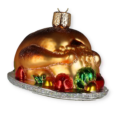 THE JOY TREE Mini Thanksgiving Turkey Ornament - Set Of 2