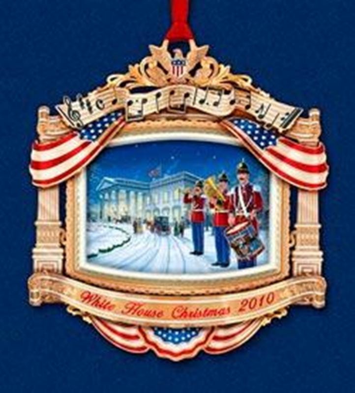 100 McKinley White House Ornament 2010