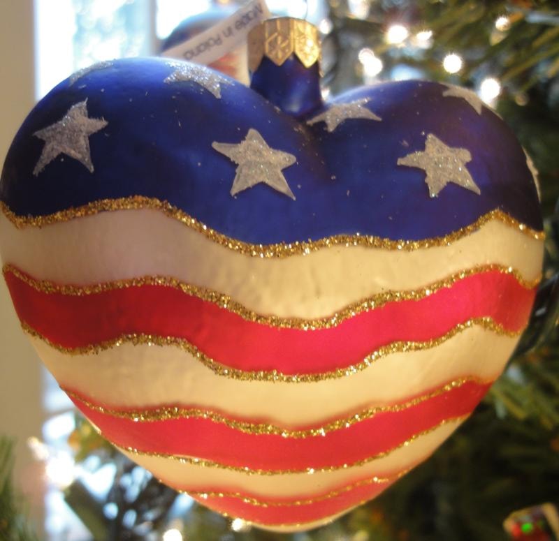 Americana Flag Heart