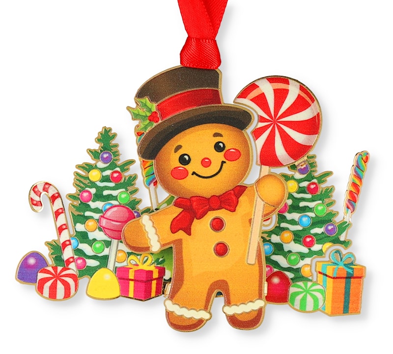 Holiday Gingerbread Man Ornament