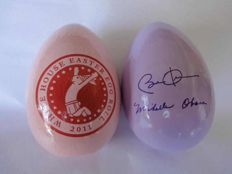 One 2011 Pink or Purple White House Easter Egg