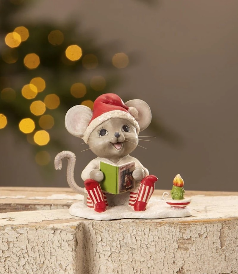 Manny Mouse with Candle