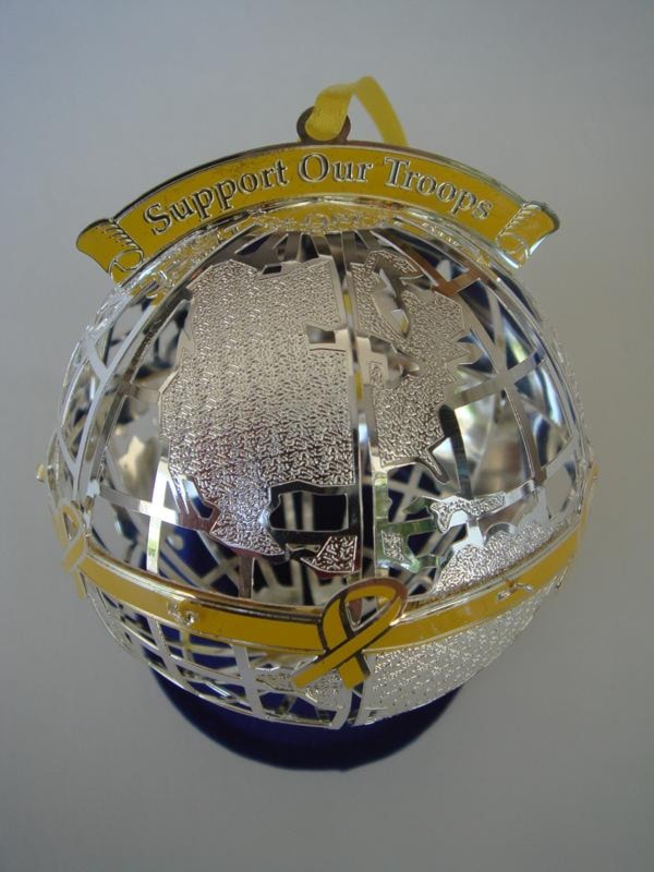 Support Our Troops Ornament