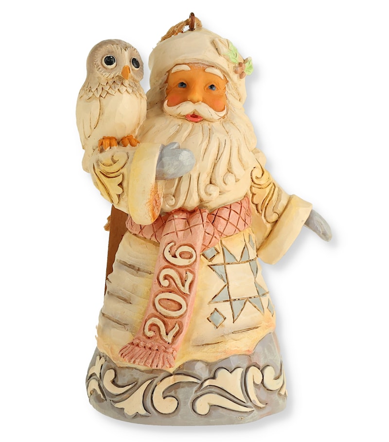 2026 Santa Ornament by Jim Shore