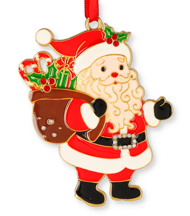 Santa Ornament