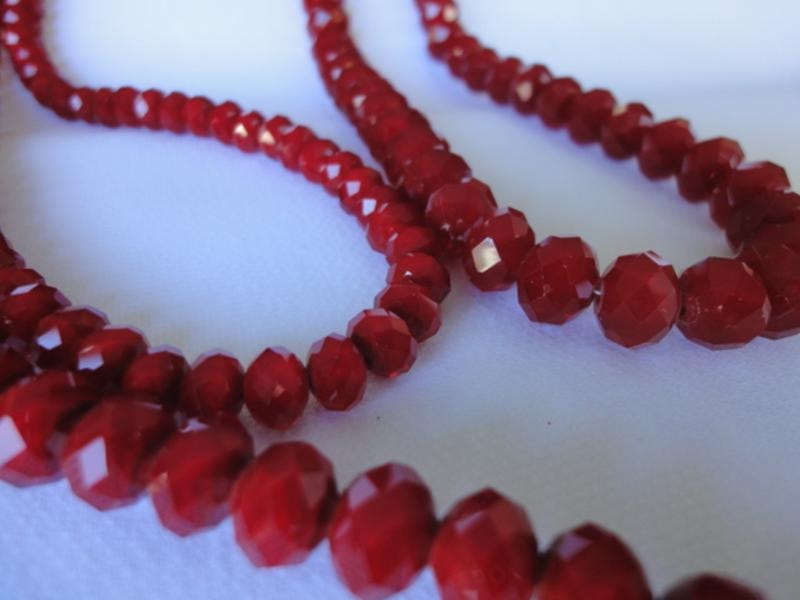 Red Quartz Jewelry Set