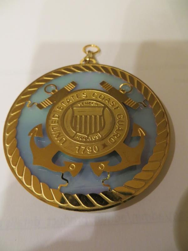 Coast Guard Suncatcher Ornament