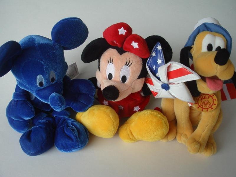 Patriotic Disney Friends-TWO