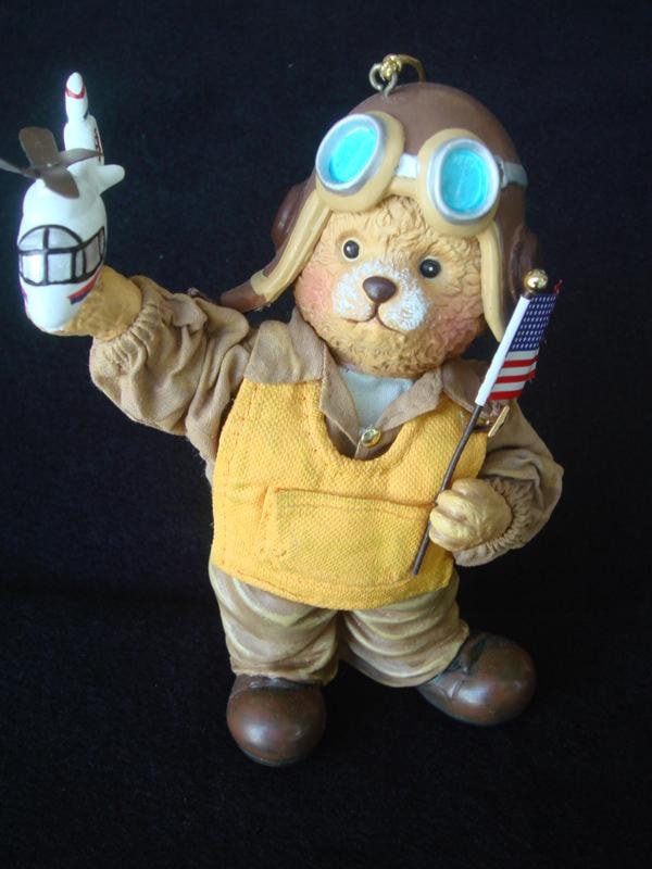 Air Force Bear Ornament