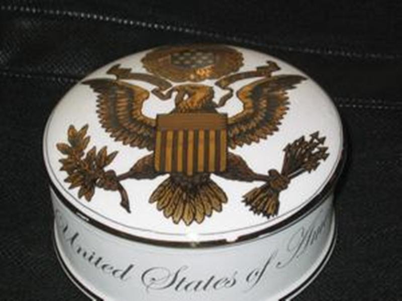 English Bone China Great Seal Box