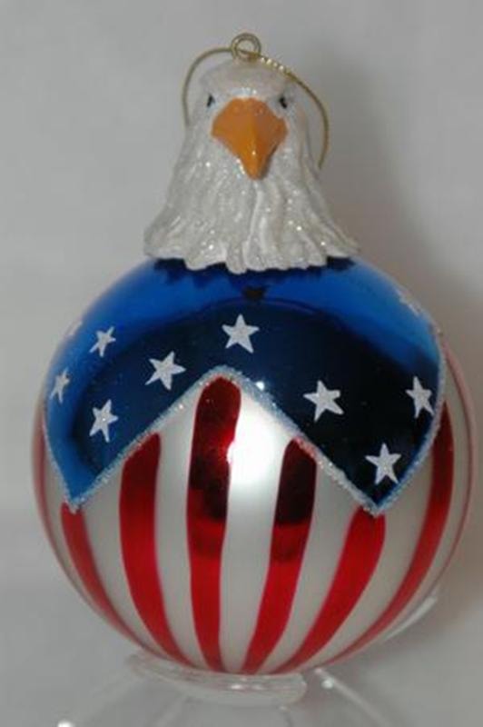 The Resin Eagle on Glass Ball