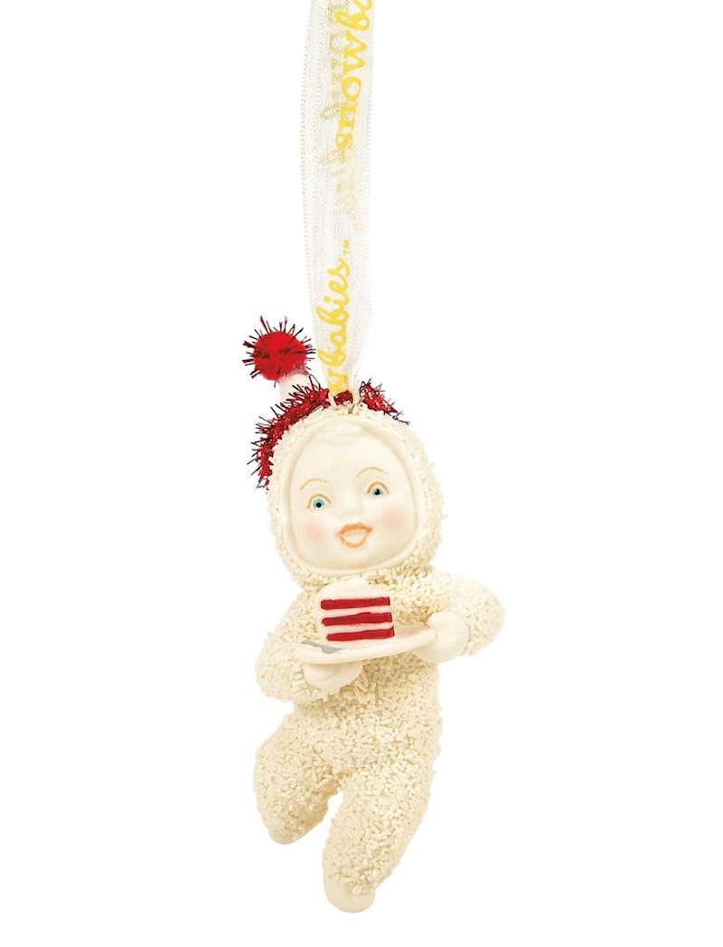 Snowbabies Sweet As Cake Ornament