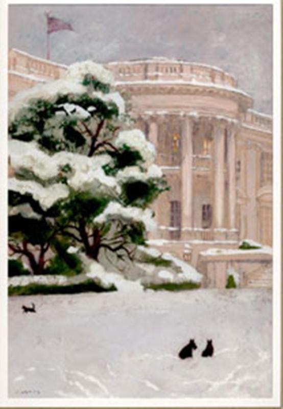 2005 Bush Gift Print