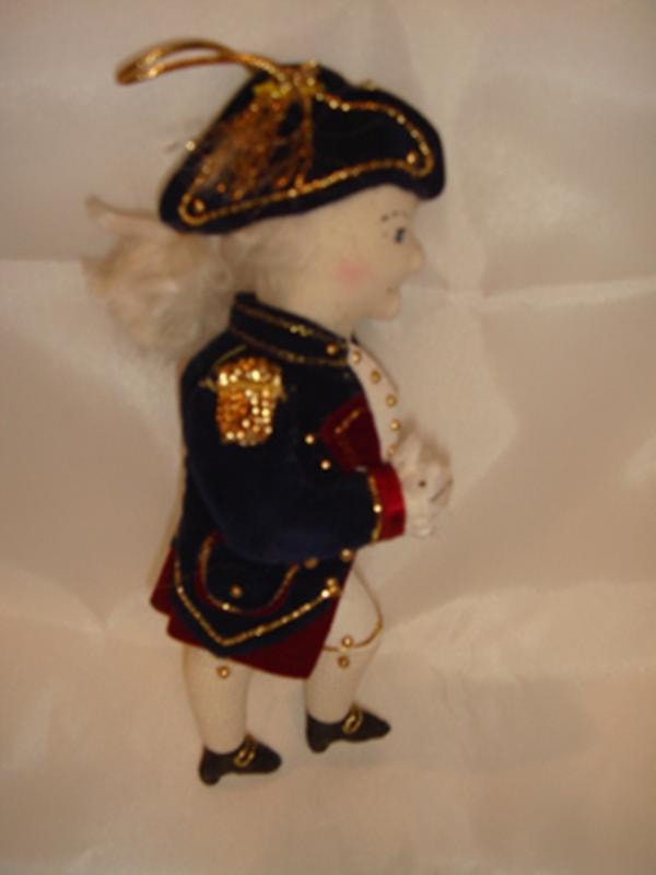 George Washington Soft Ornament
