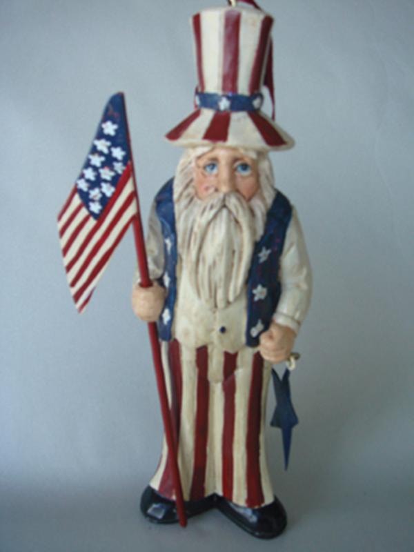 Resin Uncle Sam, Set of 2