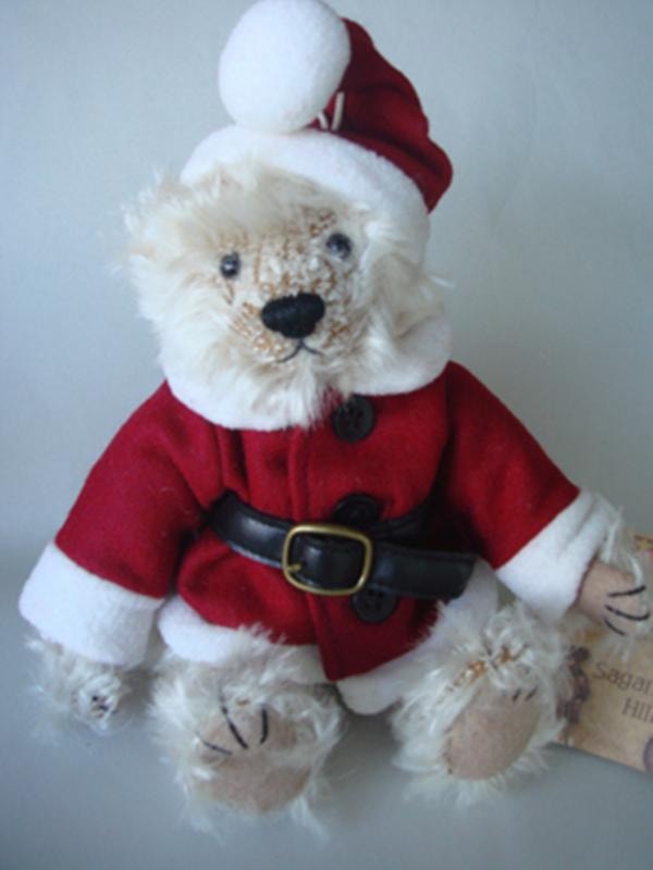Santa Bear Ornament