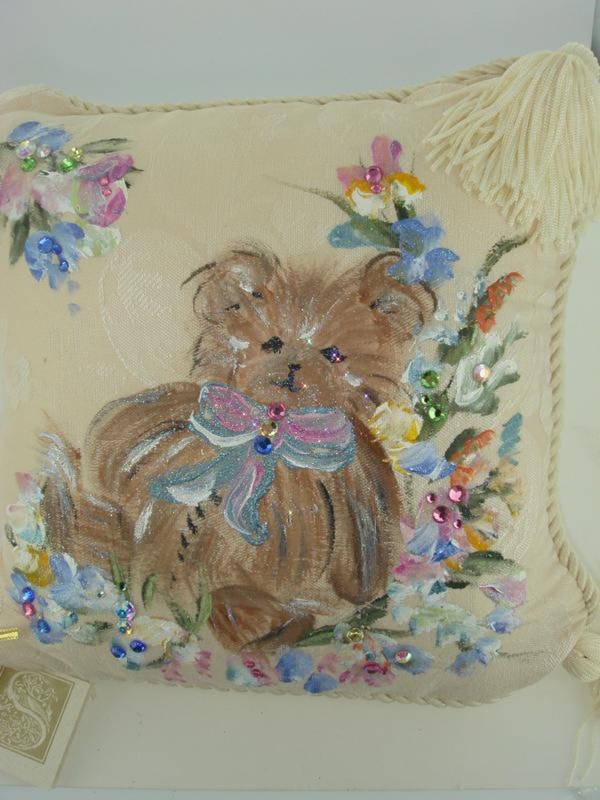 Sarabella Teddy Bear Pillow