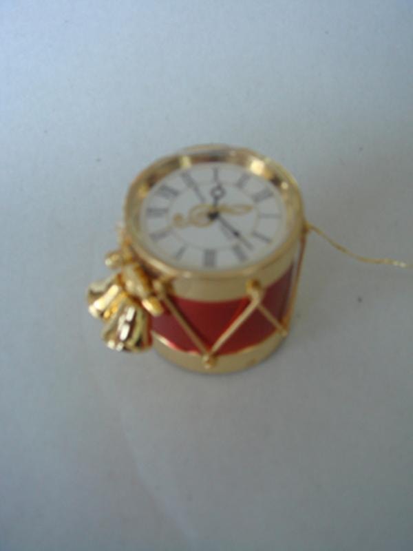 Miniature Drum Clock 