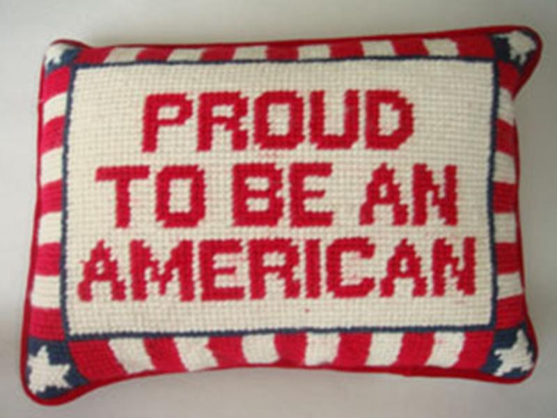 Proud to be an American Pillow