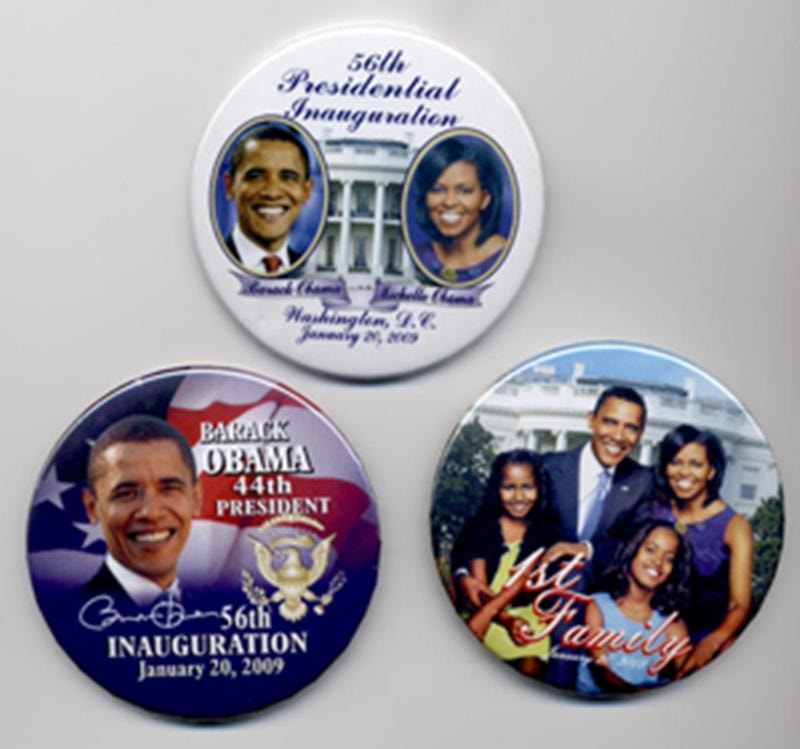 Obama Button Collection