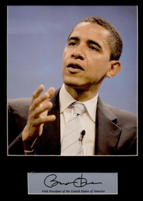 Obama Talking Photo
