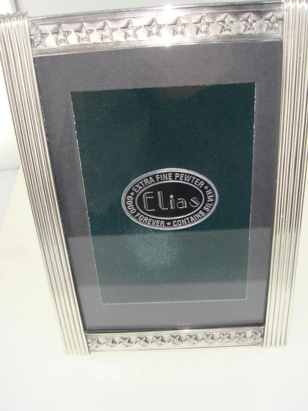 Stars &amp; Stripes Pewter Frame 4x6