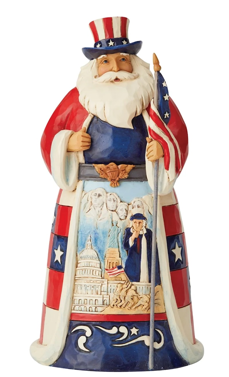 American Santa Figurine