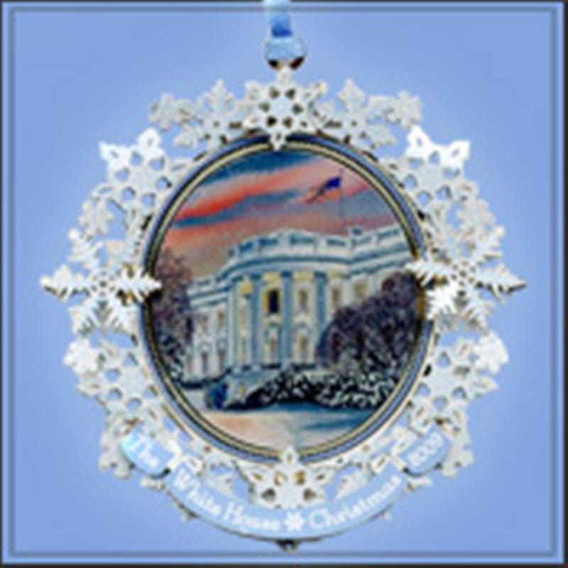 25 Official 2009 White House Ornaments