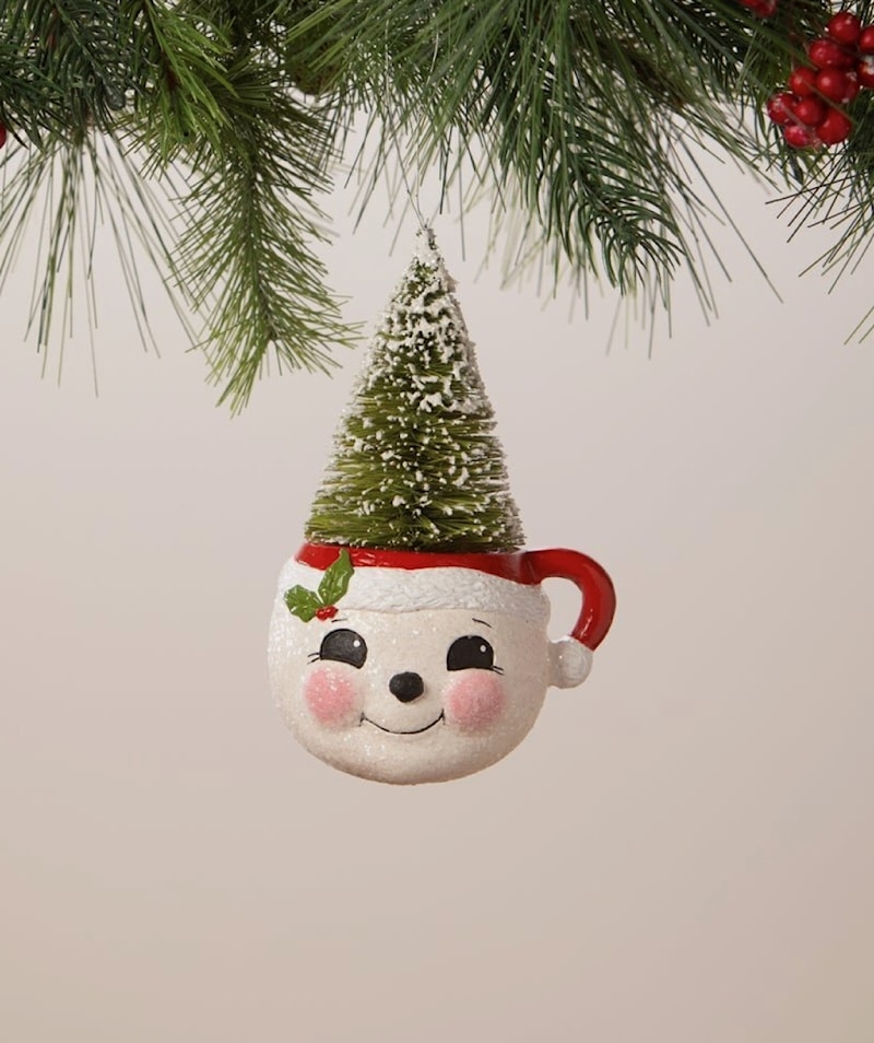 Snowman Mug with Tree Ornament