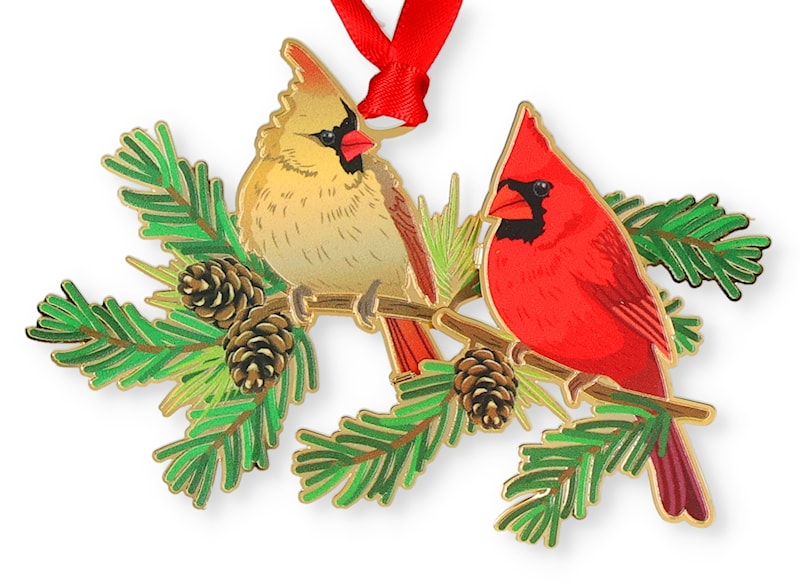 Cardinal Companions Ornament