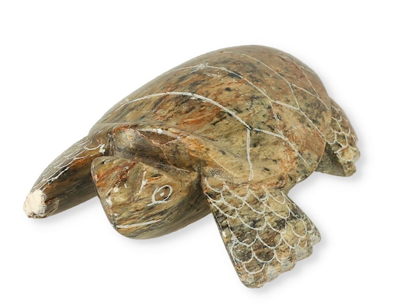 Granite Stone Turtle Figurine