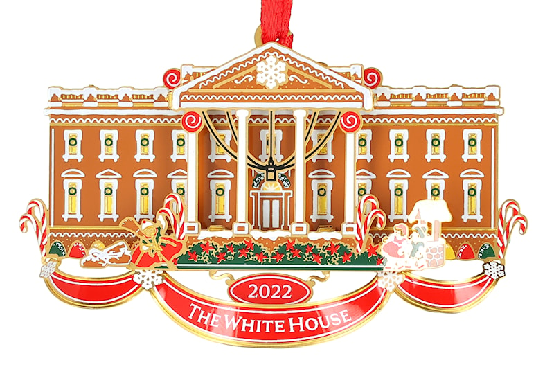 Official 2022 White House Christmas Ornament