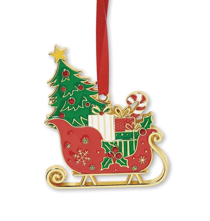 Santa Slay with Tree Ornament