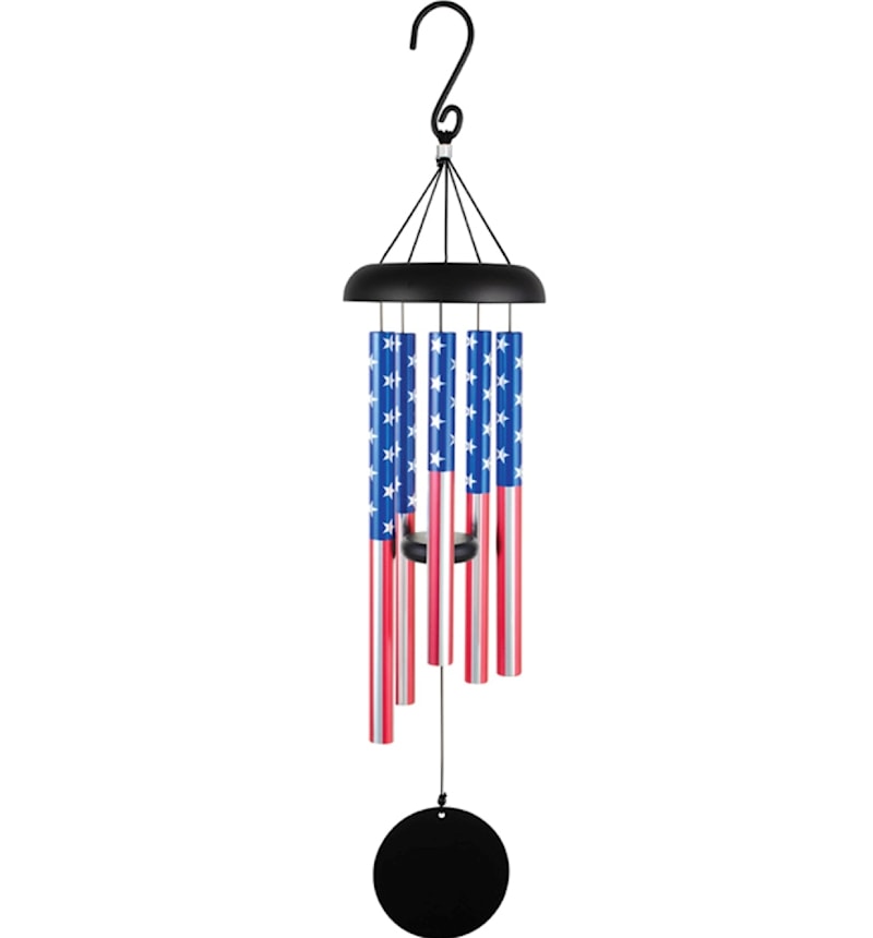 American Flag 32" Wind Chime
