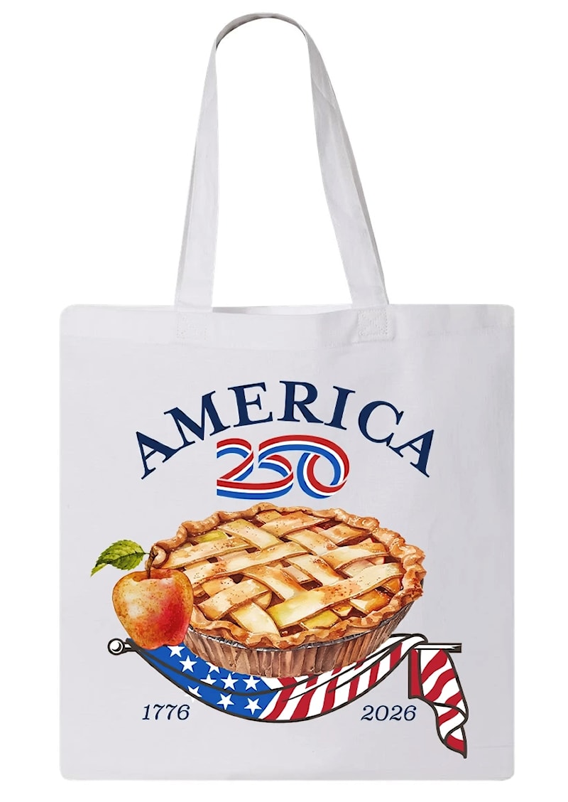 America250™ Apple Pie Tote Bag