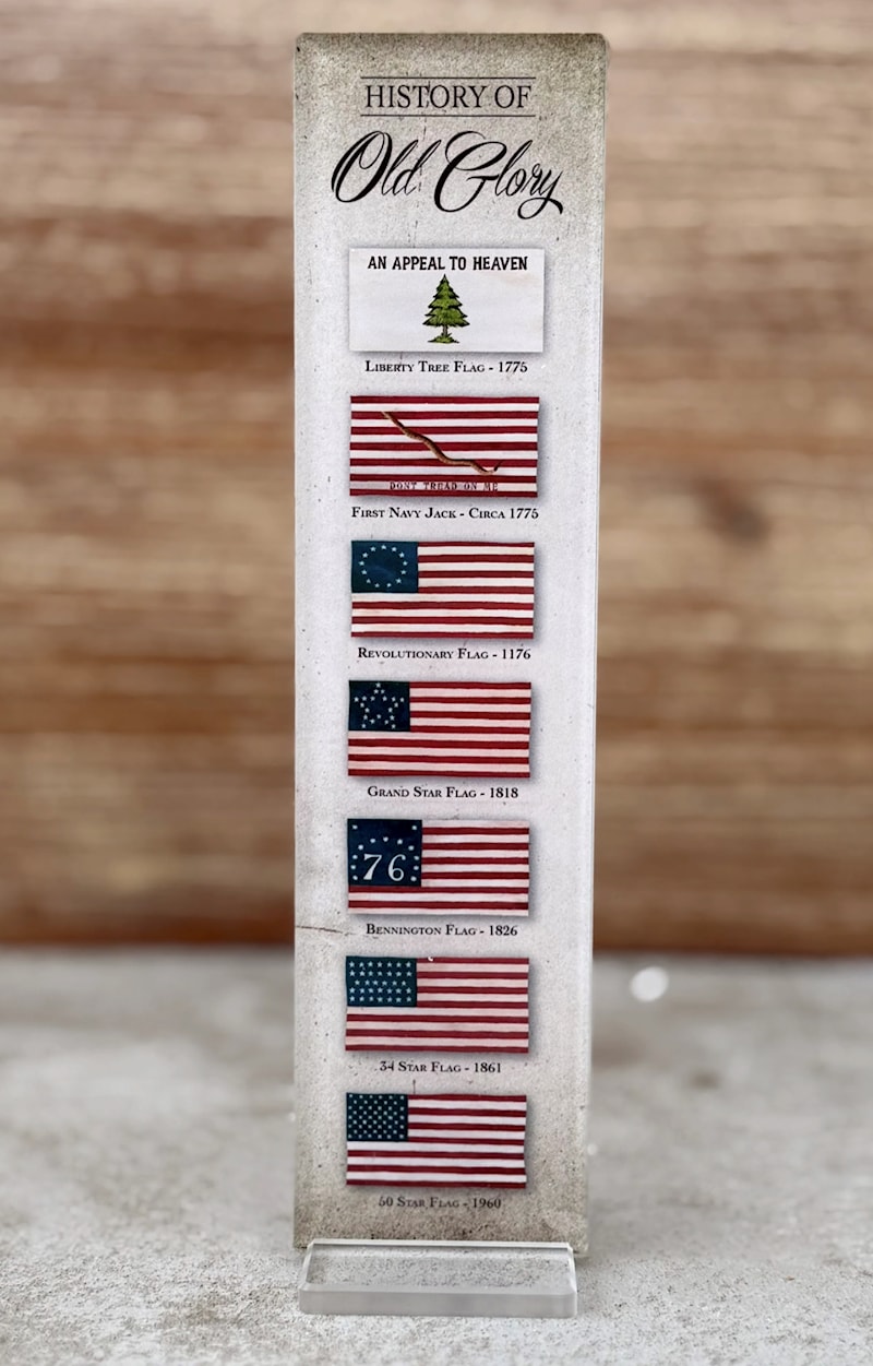 Old Glory Flag Acrylic Art