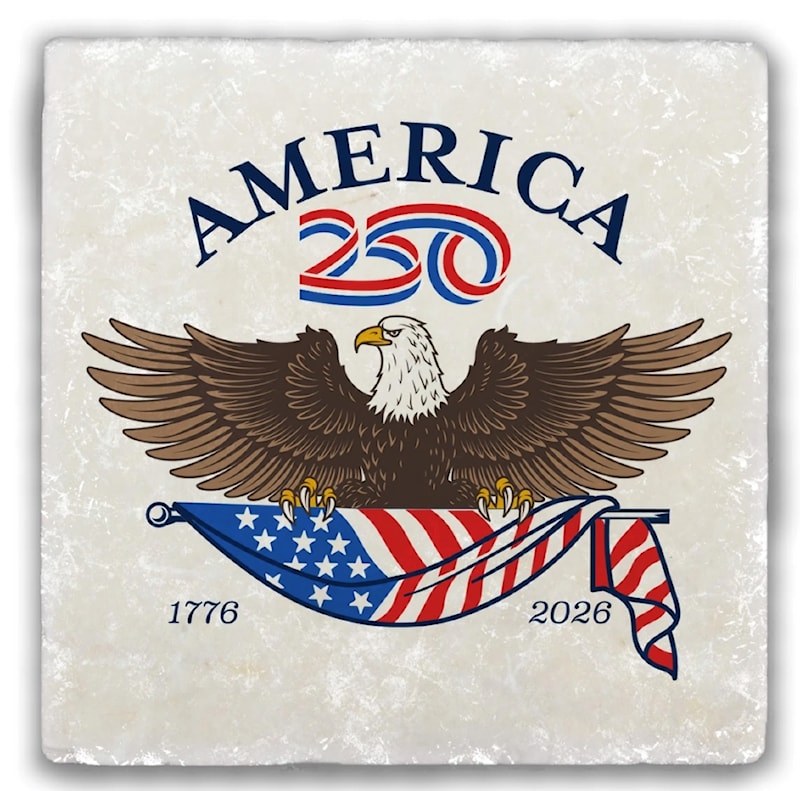 America250™ Eagle Stone Coaster