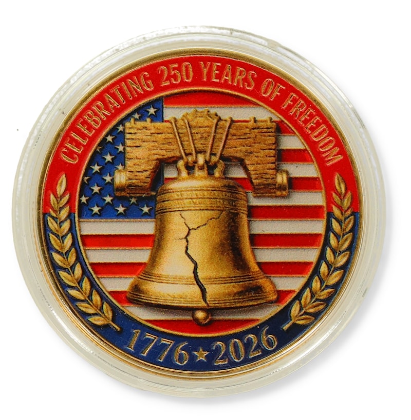 250th Anniversary Patriotic Cross Coin