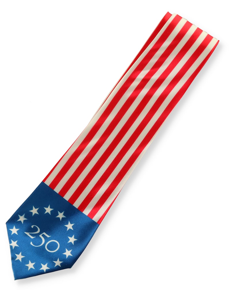 American 250 Flag Tie